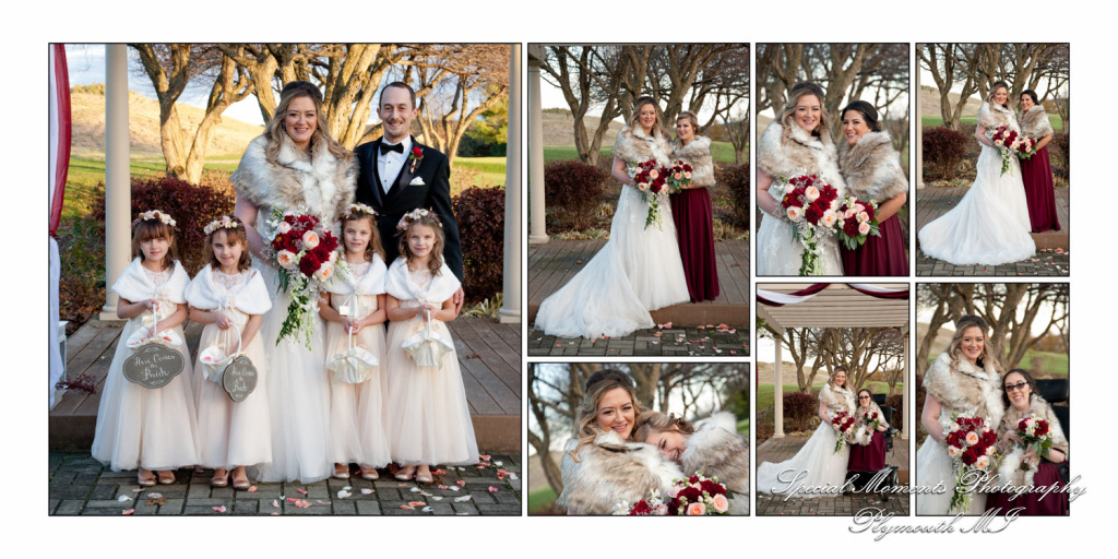 Fine Art Classic Design Valerie & Tanner at Polo Fields Ann Arbor MI wedding album photography