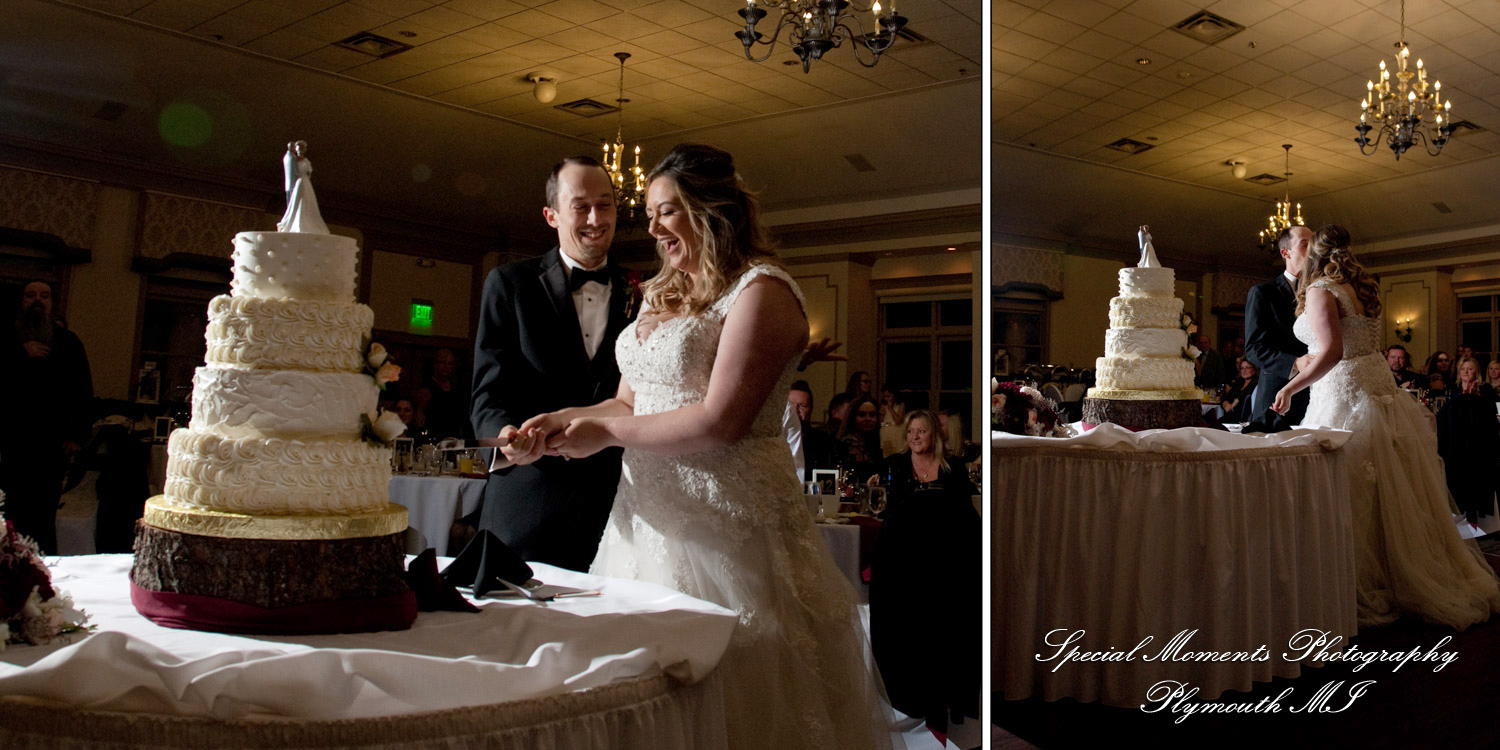 Fine Art Classic Design Valerie & Tanner at Polo Fields Ann Arbor MI wedding album photography