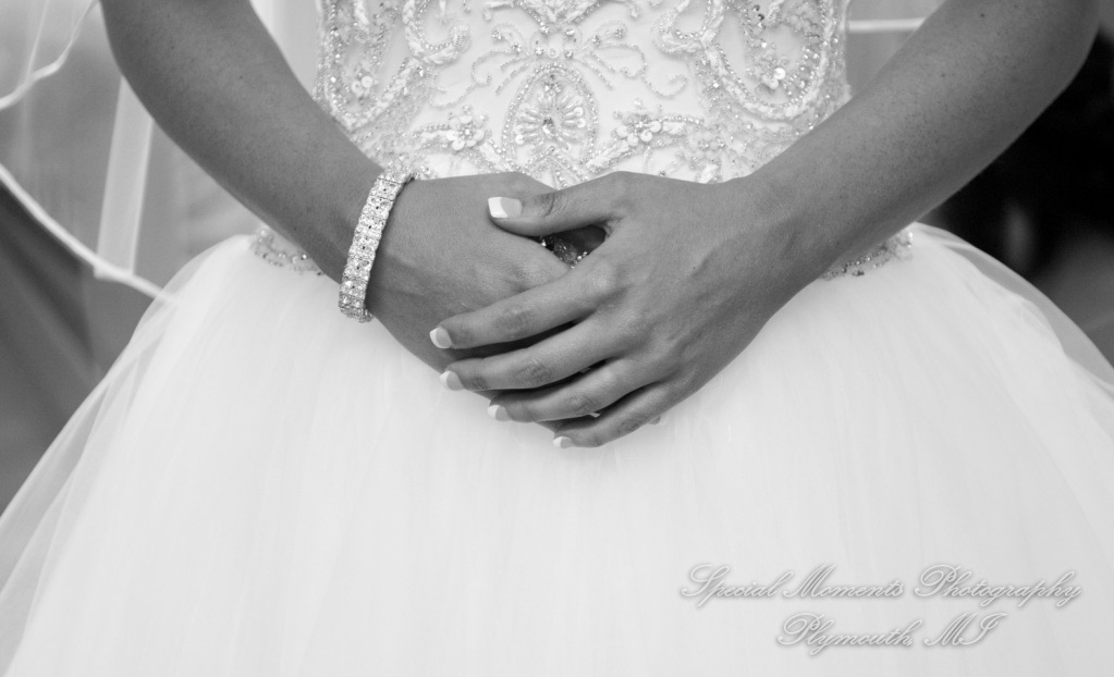 Gabrielle & Justin at Lakeside Missionary Baptist Church Newport MI wedding photography