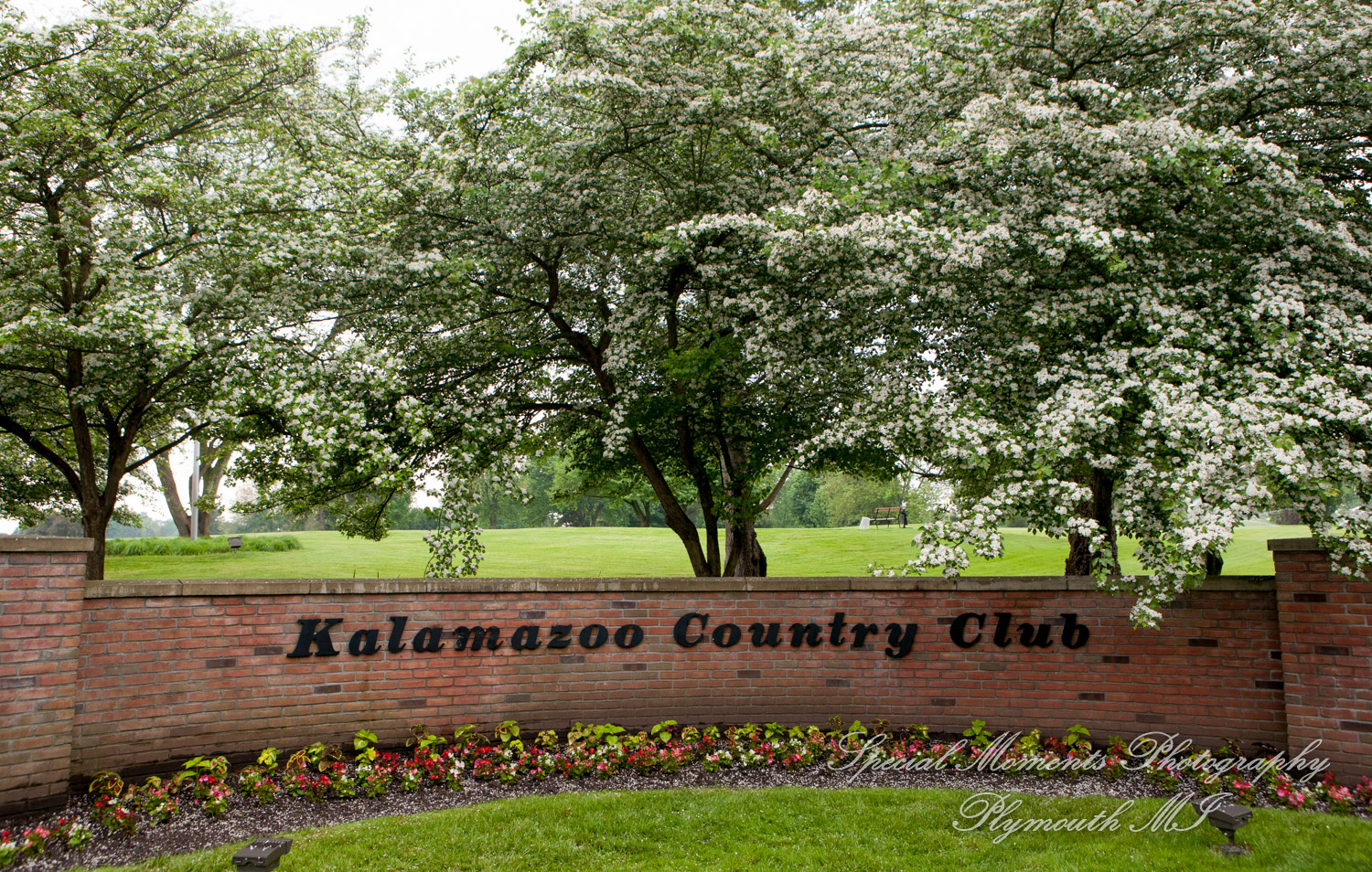 Kalamazoo Country Club Kalamazoo MI wedding photograph