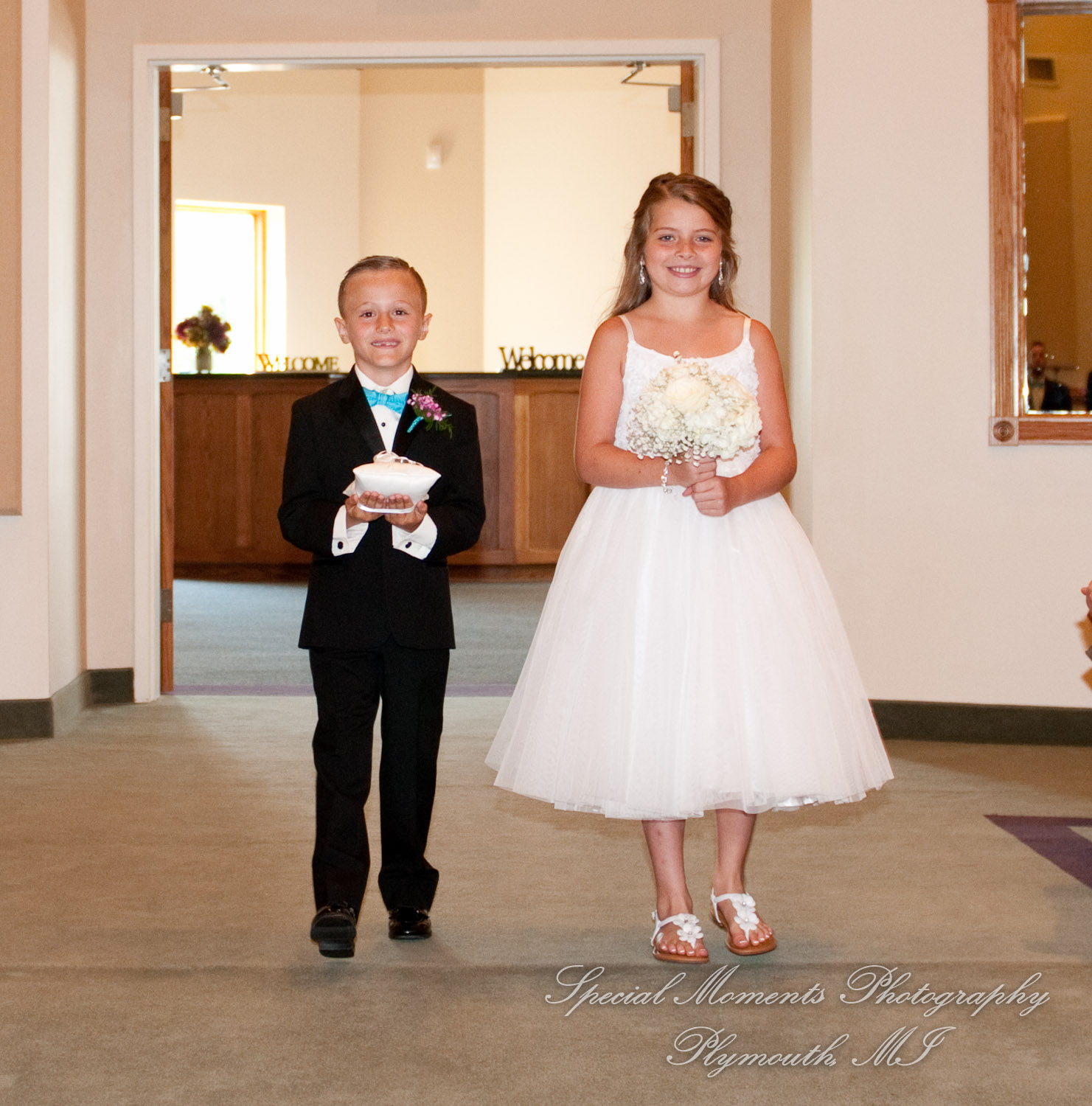 Gabrielle & Justin at Lakeside Missionary Baptist Church Newport MI wedding photography