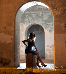 Tene at Park Royal Oak MI commercial head shots photography, warm up for Athens Shoot.