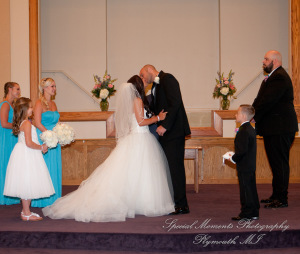 Gabrielle & Justin at Lakeside Missionary Baptist Church Newport MI wedding photography