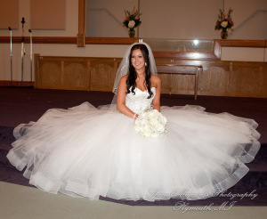 Gabrielle & Justin at Lakeside Missionary Baptist Church Newport MI wedding photography