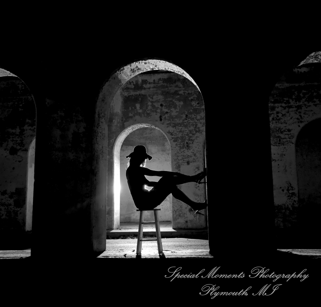 Tene at Park Royal Oak MI commercial head shots photography, warm up for Athens Shoot.