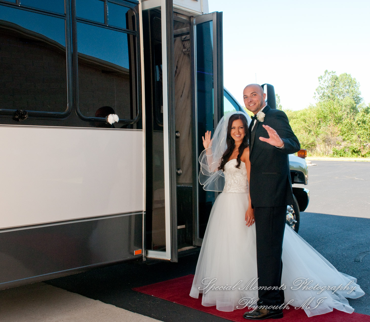 Gabrielle & Justin at Lakeside Missionary Baptist Church Newport MI wedding photography
