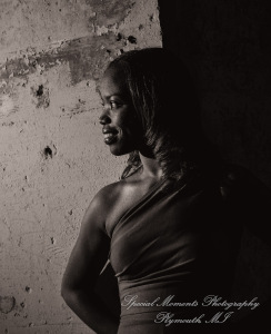 Tene at Park Royal Oak MI commercial head shots photography, warm up for Athens Shoot.