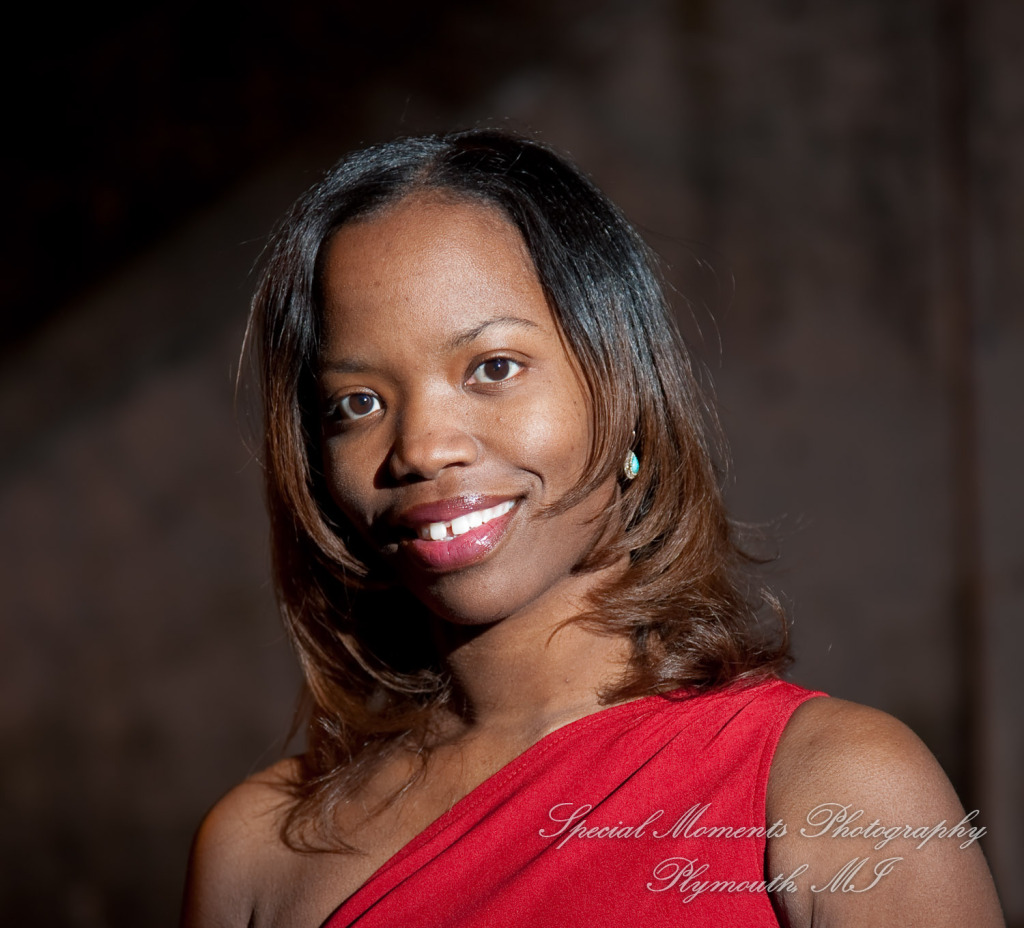 Tene at Park Royal Oak MI commercial head shots photography, warm up for Athens Shoot.