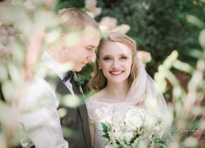 Hannah & Cameron at Grecian Center Southgate MI wedding photography