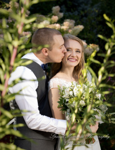 Hannah & Cameron at Grecian Center Southgate MI wedding photography