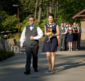 Hannah & Cameron at Grecian Center Southgate MI wedding photography