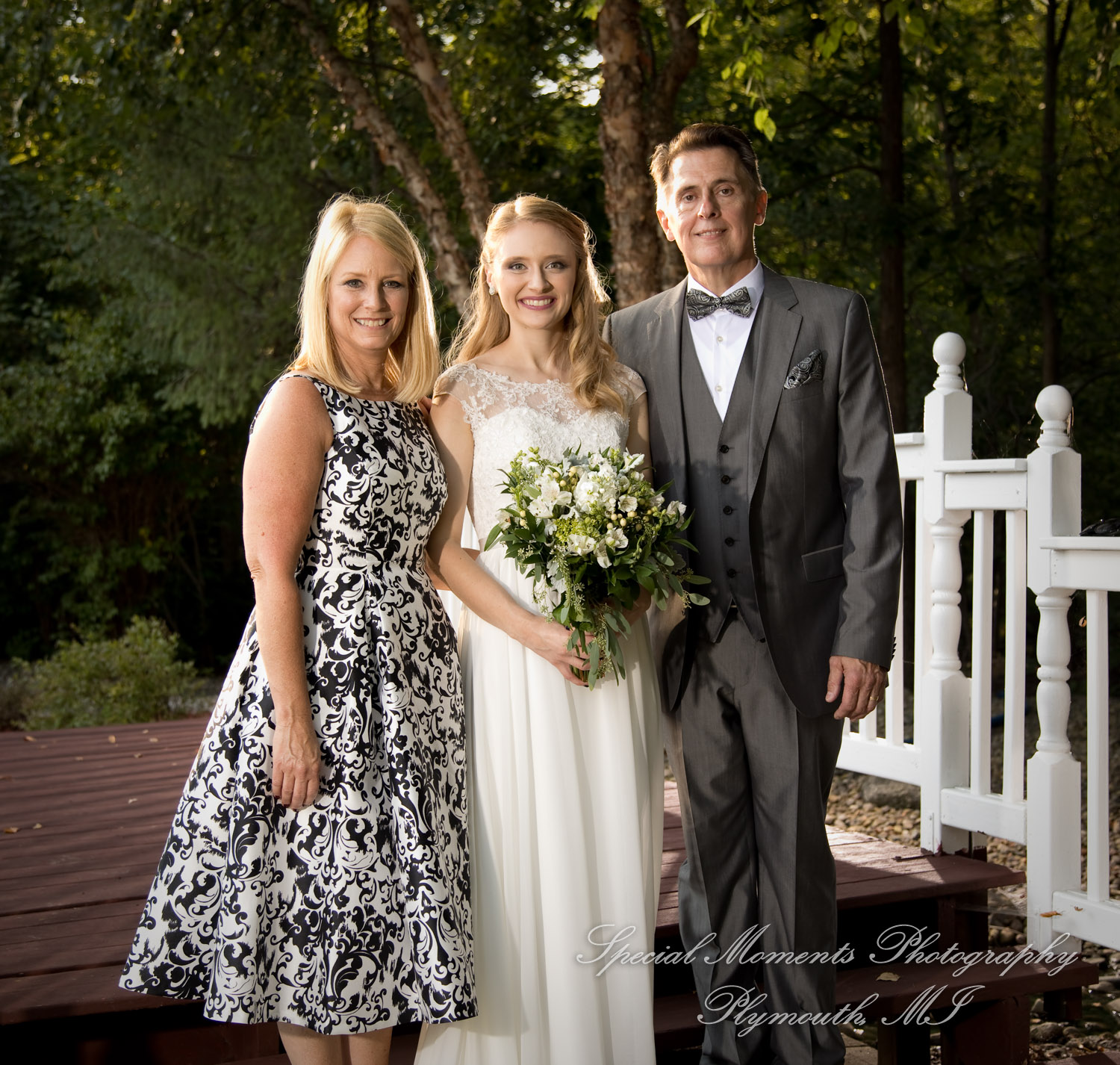 Hannah & Cameron at Grecian Center Southgate MI wedding photography