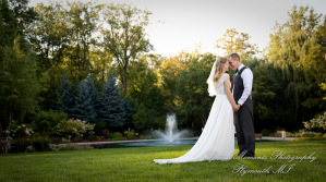 Hannah & Cameron at Grecian Center Southgate MI wedding photography