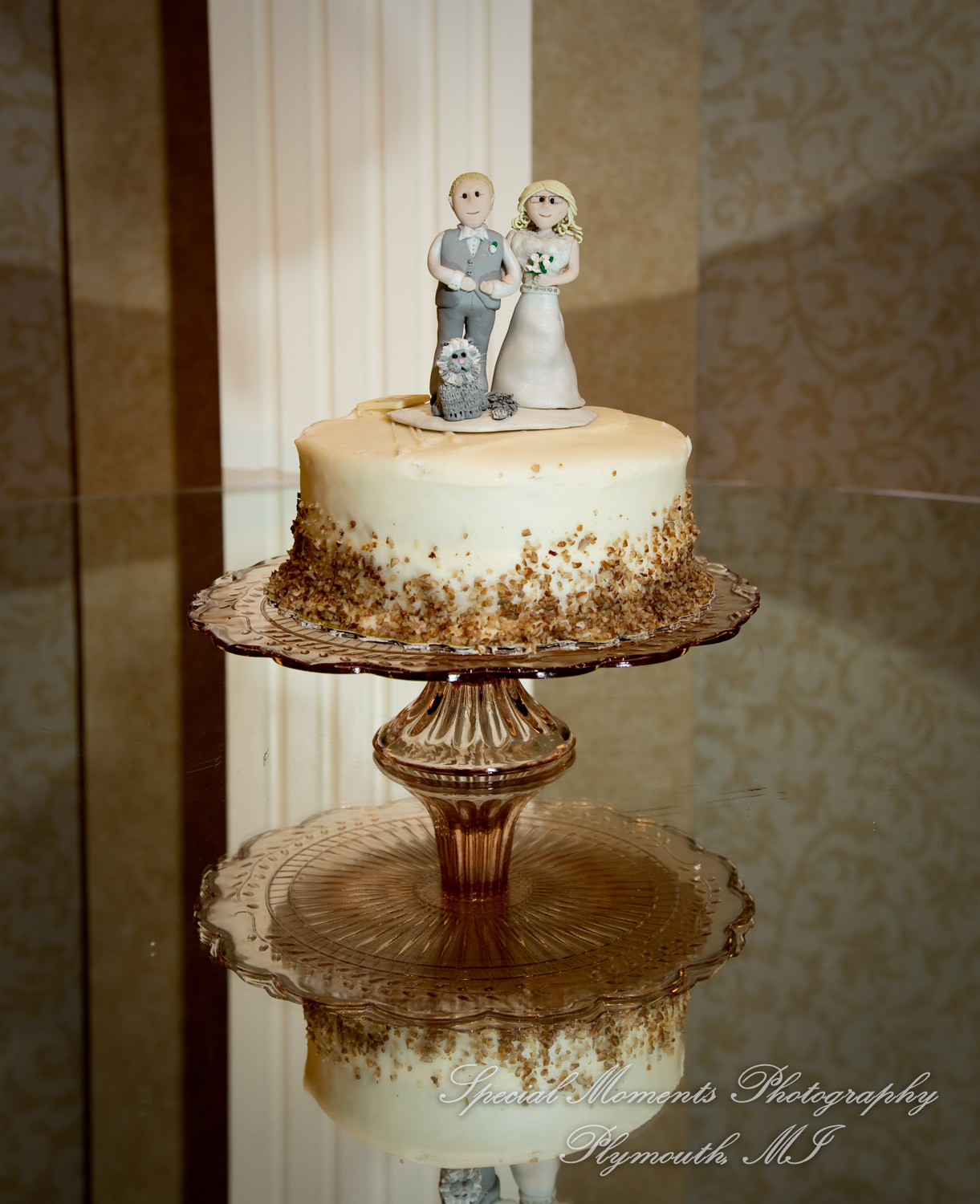 Hannah & Cameron at Grecian Center Southgate MI wedding photography