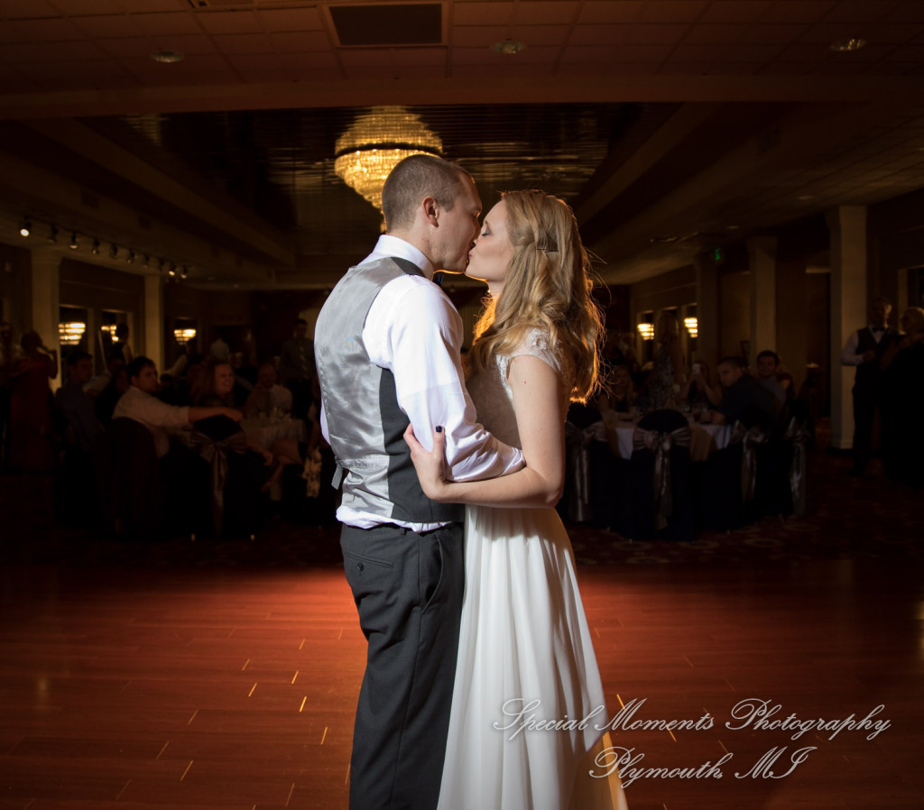 Hannah & Cameron at Grecian Center Southgate MI wedding photography