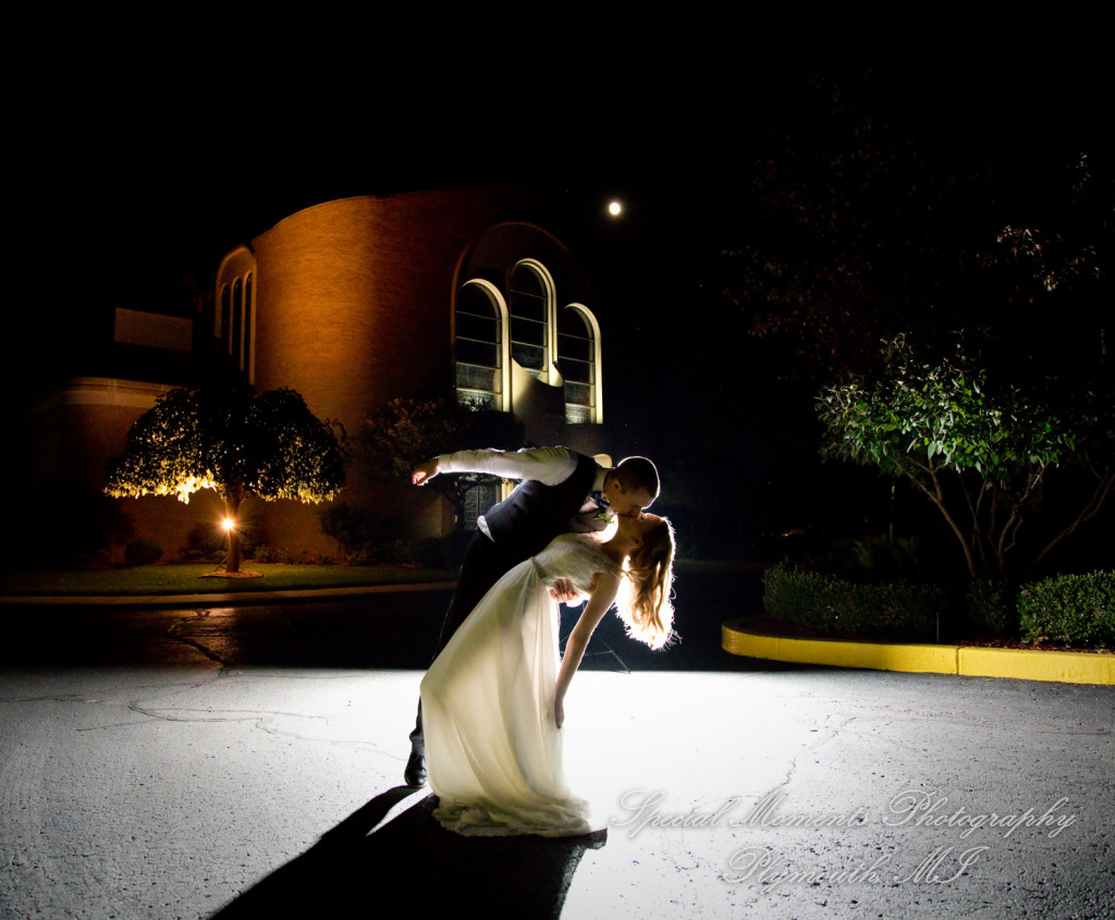 Hannah & Cameron at Grecian Center Southgate MI wedding photography