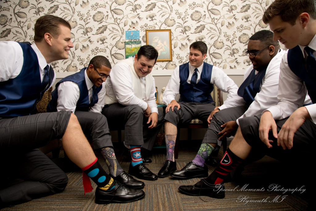 Mary & Jarrett at Kensington Hotel Ann Arbor MI wedding photography