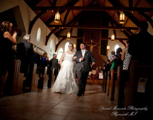 Mary & Jarrett at St. Andrew Catholic Church Saline MI wedding photography