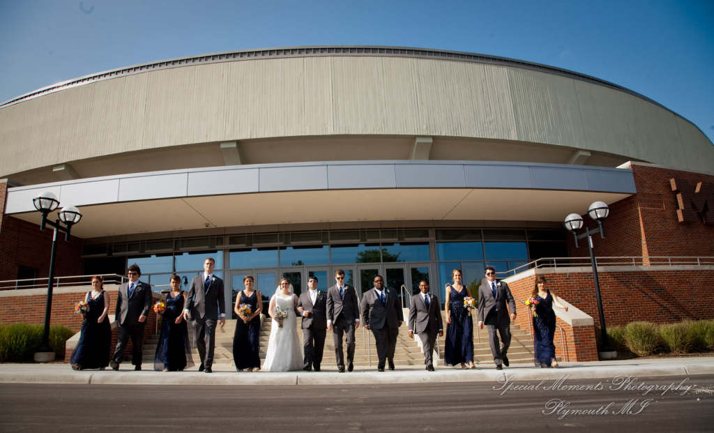 Mary & Jarrett at Kensington Hotel Ann Arbor MI wedding photography