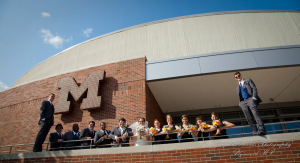 Mary & Jarrett at Kensington Hotel Ann Arbor MI wedding photography