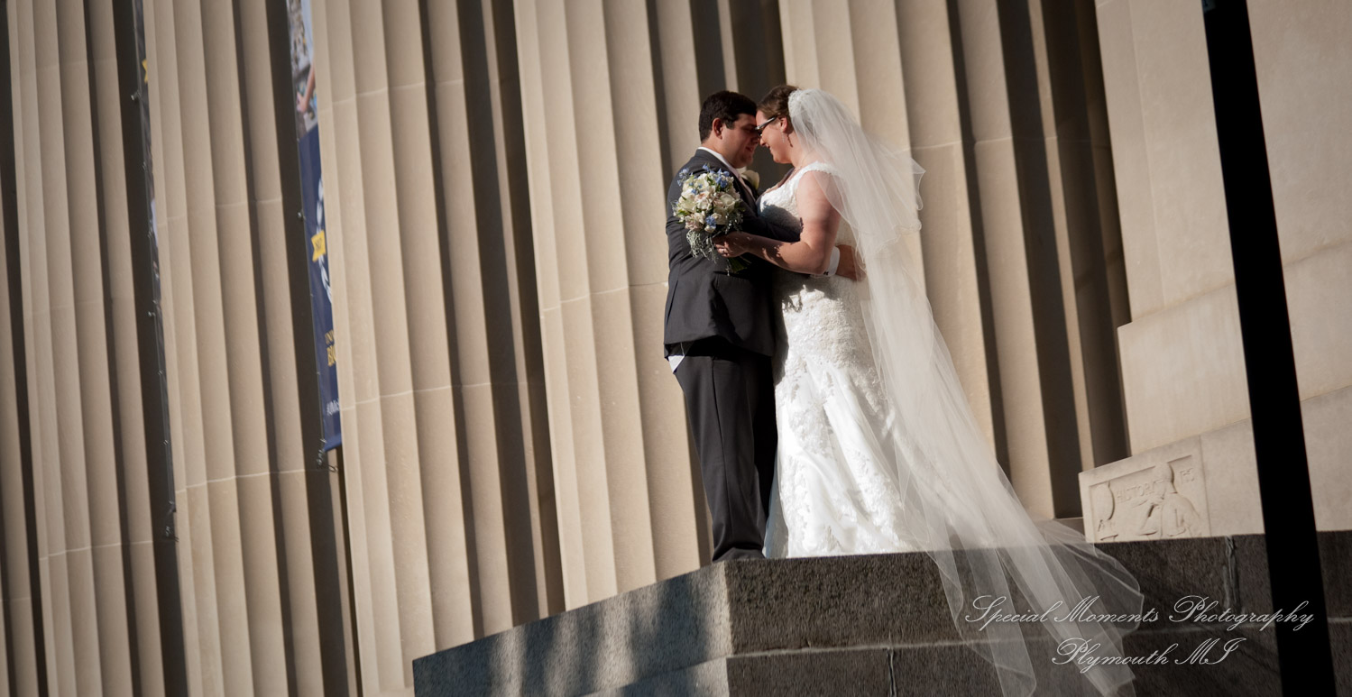 Mary & Jarrett at Kensington Hotel Ann Arbor MI wedding photography