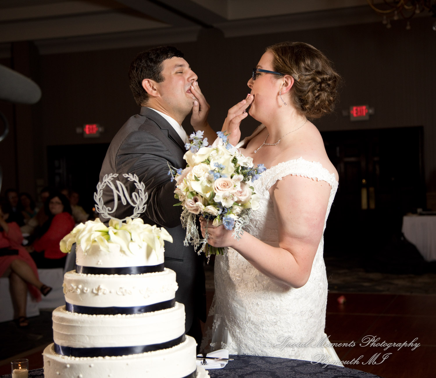 Mary & Jarrett at Kensington Hotel Ann Arbor MI wedding photography