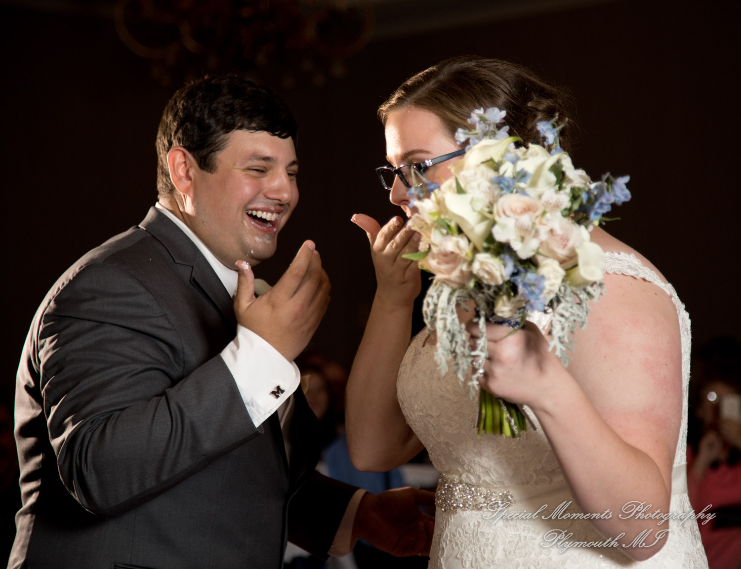 Mary & Jarrett at Kensington Hotel Ann Arbor MI wedding photography