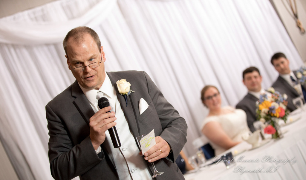 Mary & Jarrett at Kensington Hotel Ann Arbor MI wedding photography