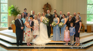 Emily & Scott at Prince Of Peace Lutheran Church Portage MI wedding photography