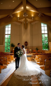 Emily & Scott at Prince Of Peace Lutheran Church Portage MI wedding photography