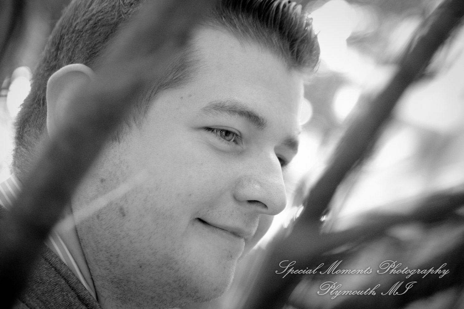 Amanda & Adam at Kellogg Park Plymouth MI engagement photography