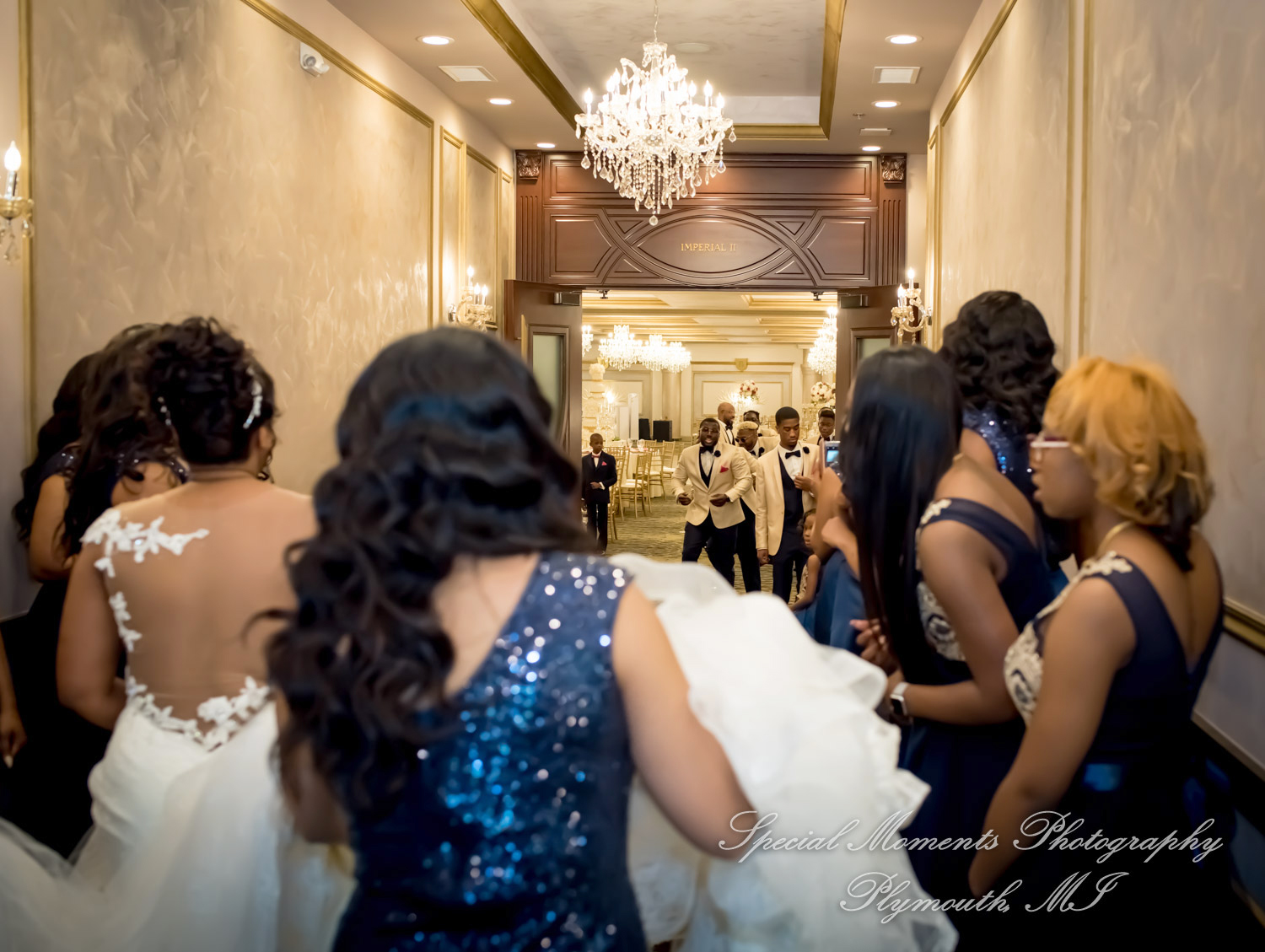 Maria & Dominique at Bentley Banquet Conference Center Wyandotte MI wedding photography
