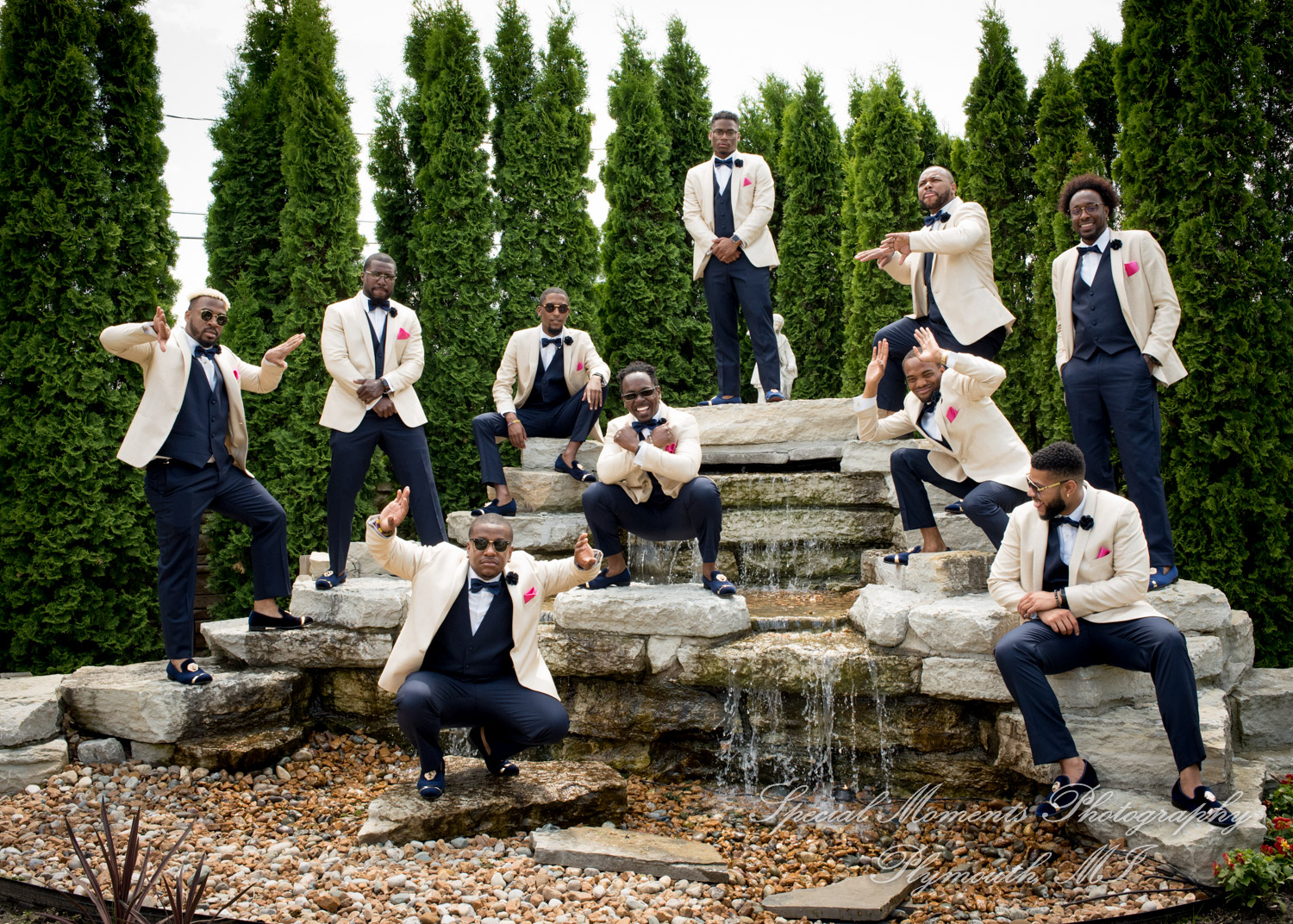 Maria & Dominique at Bentley Banquet Conference Center Wyandotte MI wedding photography