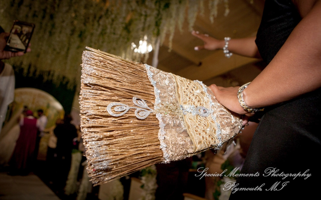 Maria & Dominique at Greater Life Apostolic Church Detroit MI wedding photography