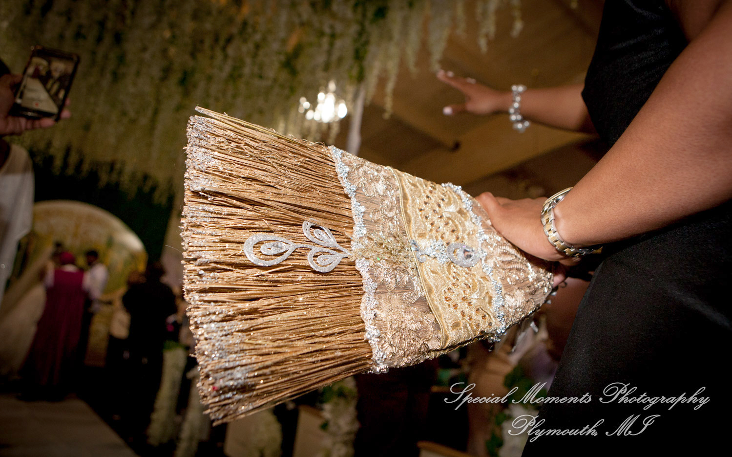 Maria & Dominique at Greater Life Apostolic Church Detroit MI wedding photography