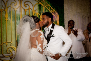 Maria & Dominique at Greater Life Apostolic Church Detroit MI wedding photography