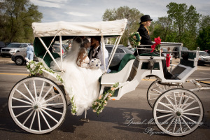 Maria & Dominique at Greater Life Apostolic Church Detroit MI wedding photography