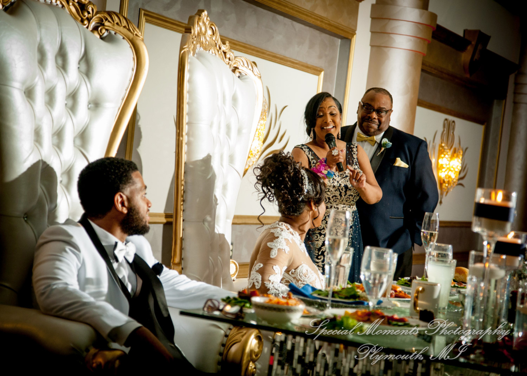 Maria & Dominique at Bentley Banquet Conference Center Wyandotte MI wedding photography