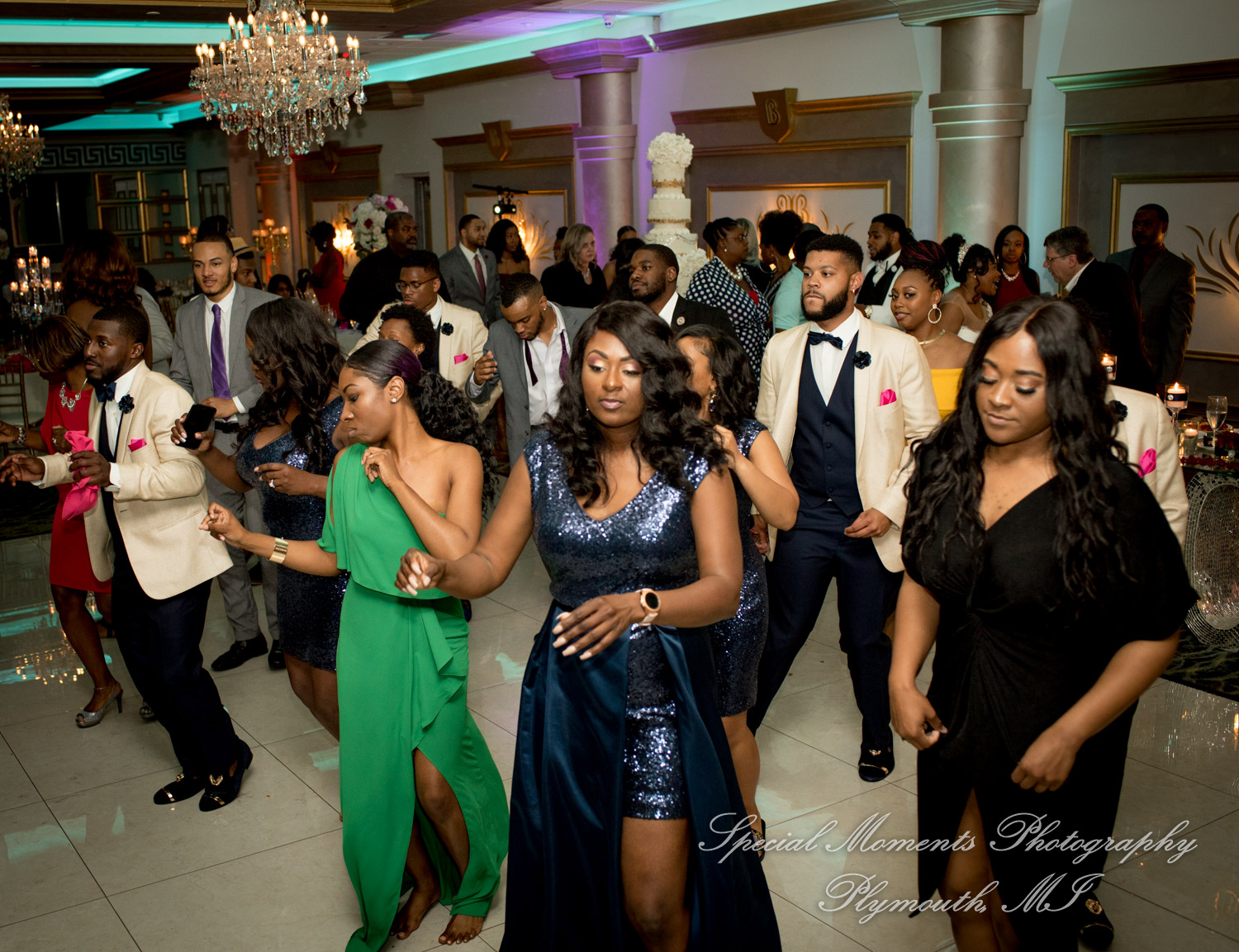 Maria & Dominique at Bentley Banquet Conference Center Wyandotte MI wedding photography