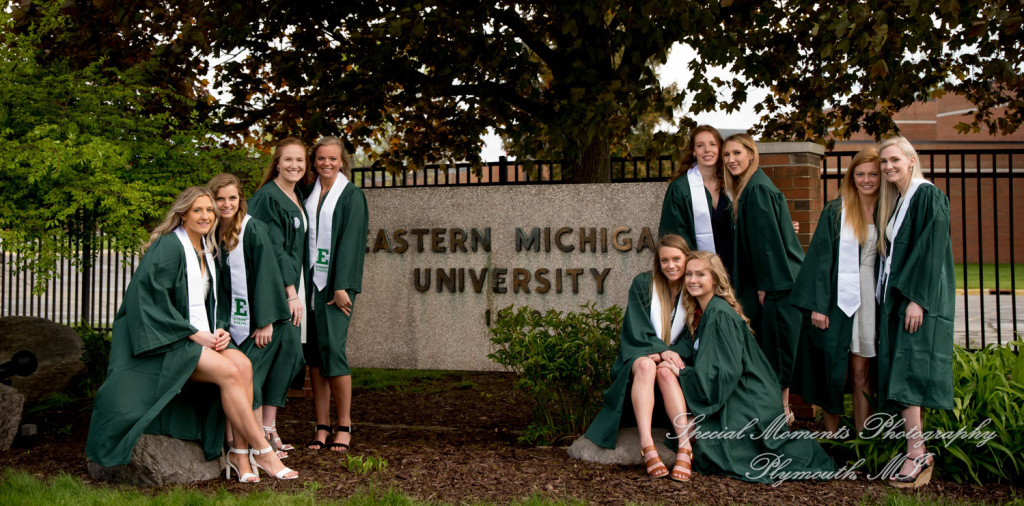 Eastern Michigan University graduation photograph