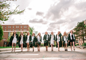 Eastern Michigan University graduation photograph