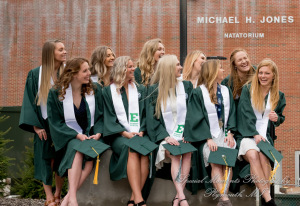 Eastern Michigan University graduation photograph
