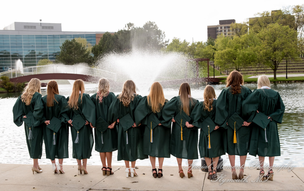 Eastern Michigan University graduation photograph