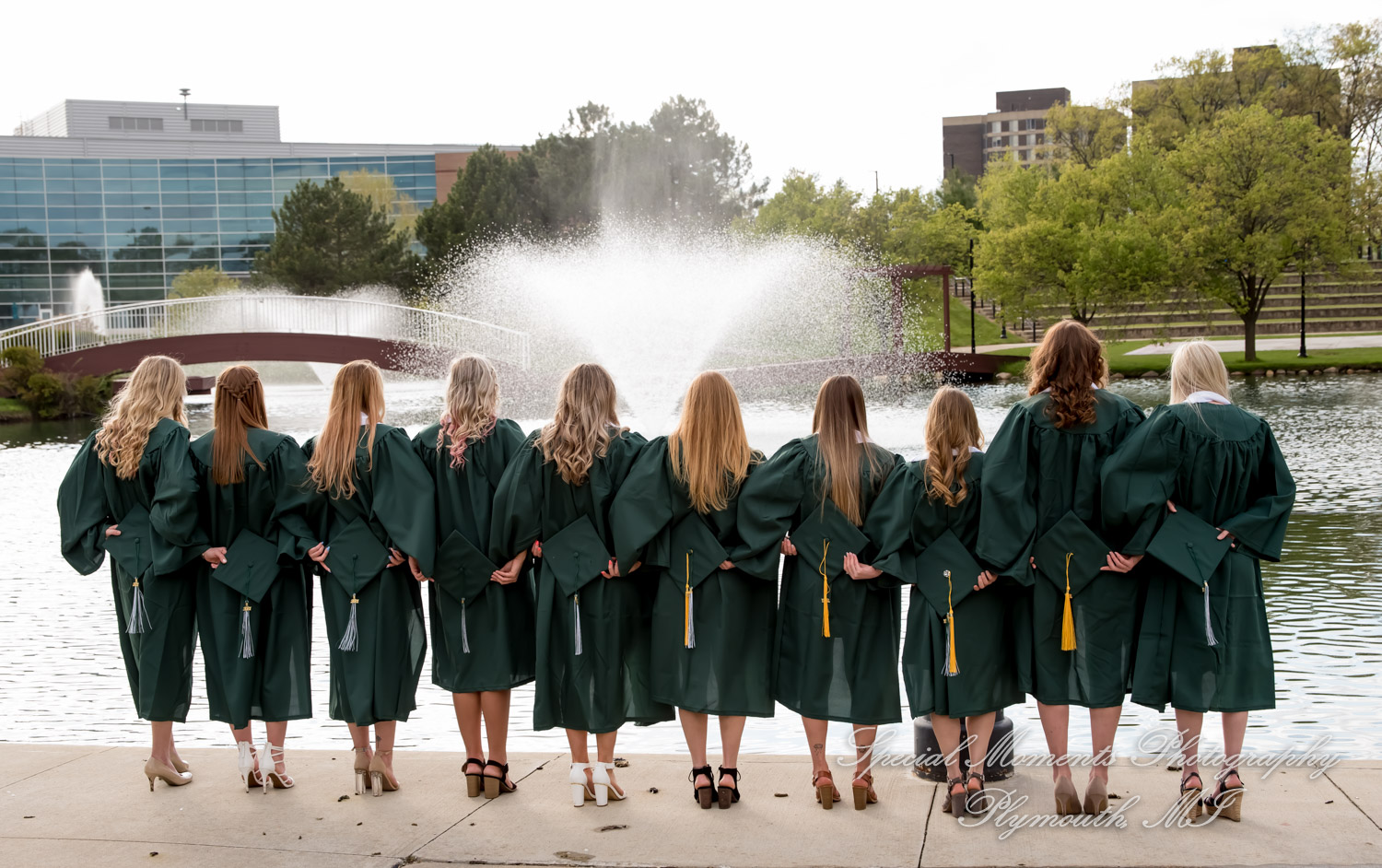 Eastern Michigan University graduation photograph