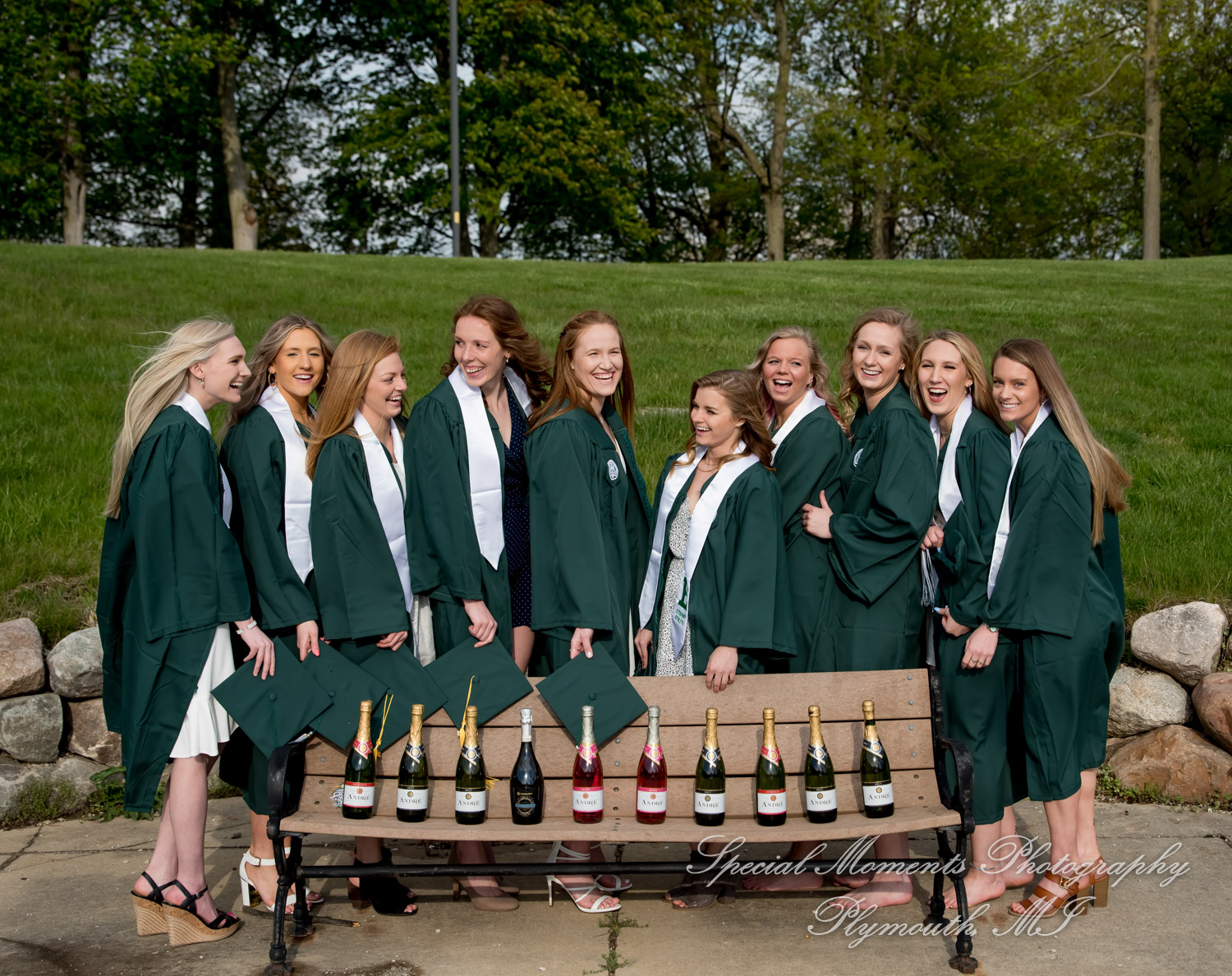 Eastern Michigan University graduation photograph