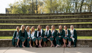 Eastern Michigan University graduation photograph