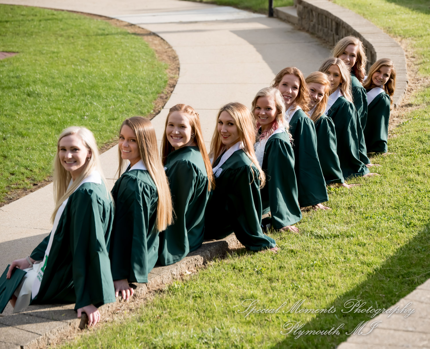 Eastern Michigan University graduation photograph