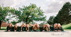 Eastern Michigan University graduation photograph