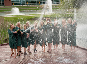 Eastern Michigan University graduation photograph