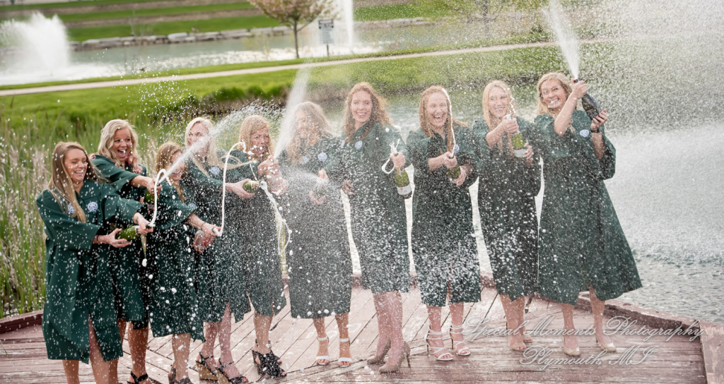 Eastern Michigan University graduation photograph